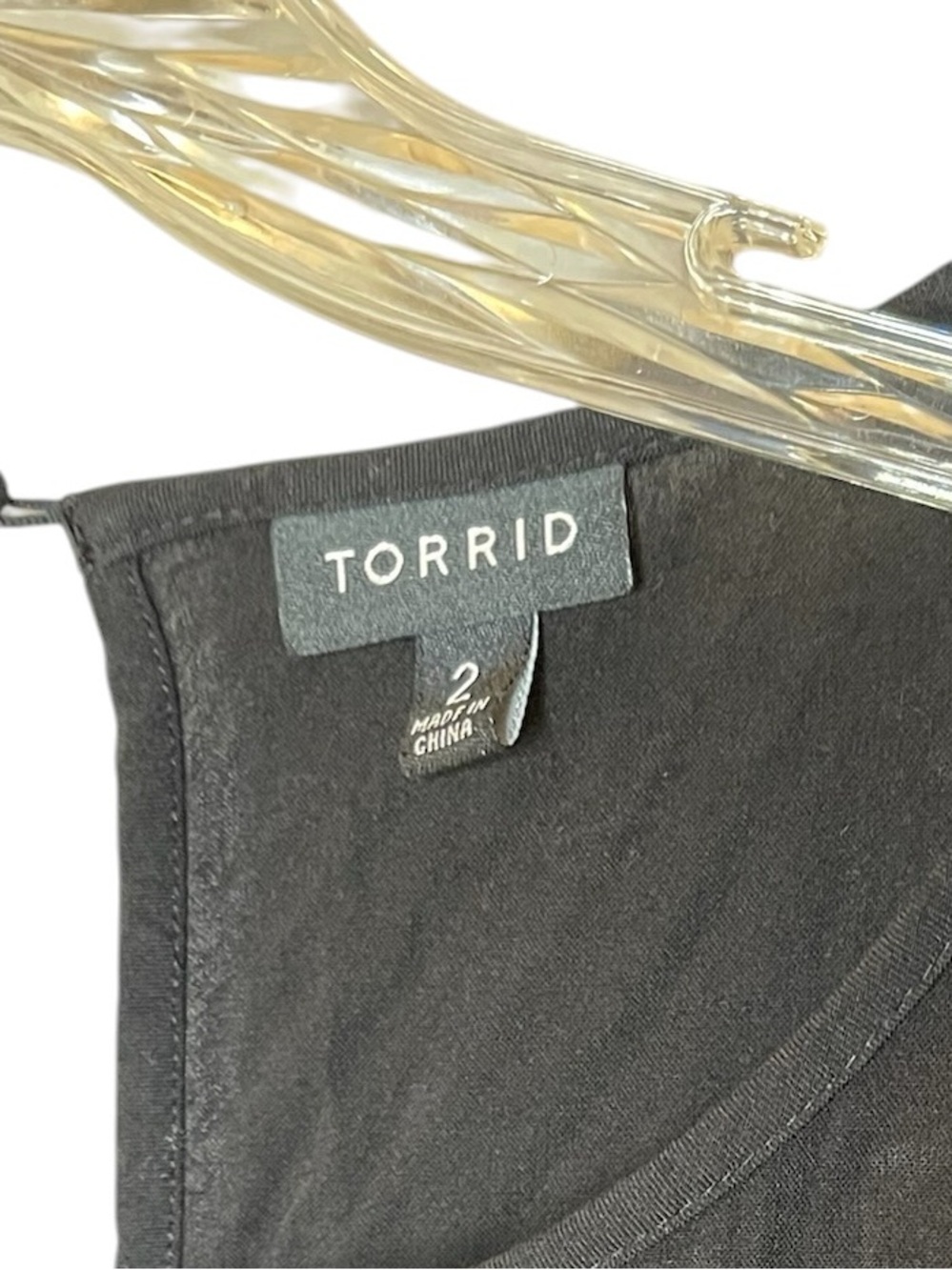 Torrid Challis Lattice Cutout Trapeze Swing Dress Sz 18/20 - Picture 5 of 7